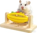 Hamster Enrichment Toys — Guinea Pig Rotating Foraging Toys Interactive Feed Game for Boredom
