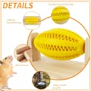 Hamster Enrichment Toys — Guinea Pig Rotating Foraging Toys Interactive Feed Game for Boredom