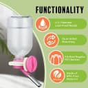 No-Drip Water Bottle/Feeder for Guinea Pigs/Hamsters/Bunnies/Ferrets/Other Small Pets — Critters and Animals