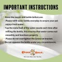 No-Drip Water Bottle/Feeder for Guinea Pigs/Hamsters/Bunnies/Ferrets/Other Small Pets — Critters and Animals