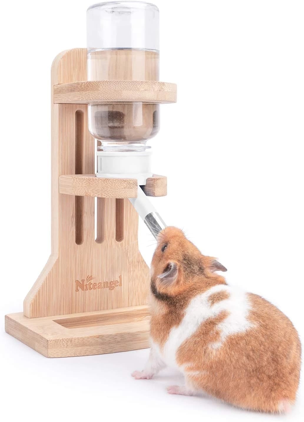 Water Bottle with Stand for Syrian Dwarf Hamsters Gerbils Mice Rats Degus Small pet Rodents