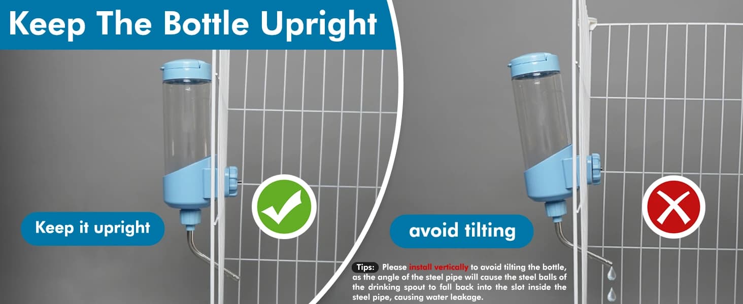 Top Fill Small Animal Water Bottle — 23 oz BPA-Free — product details