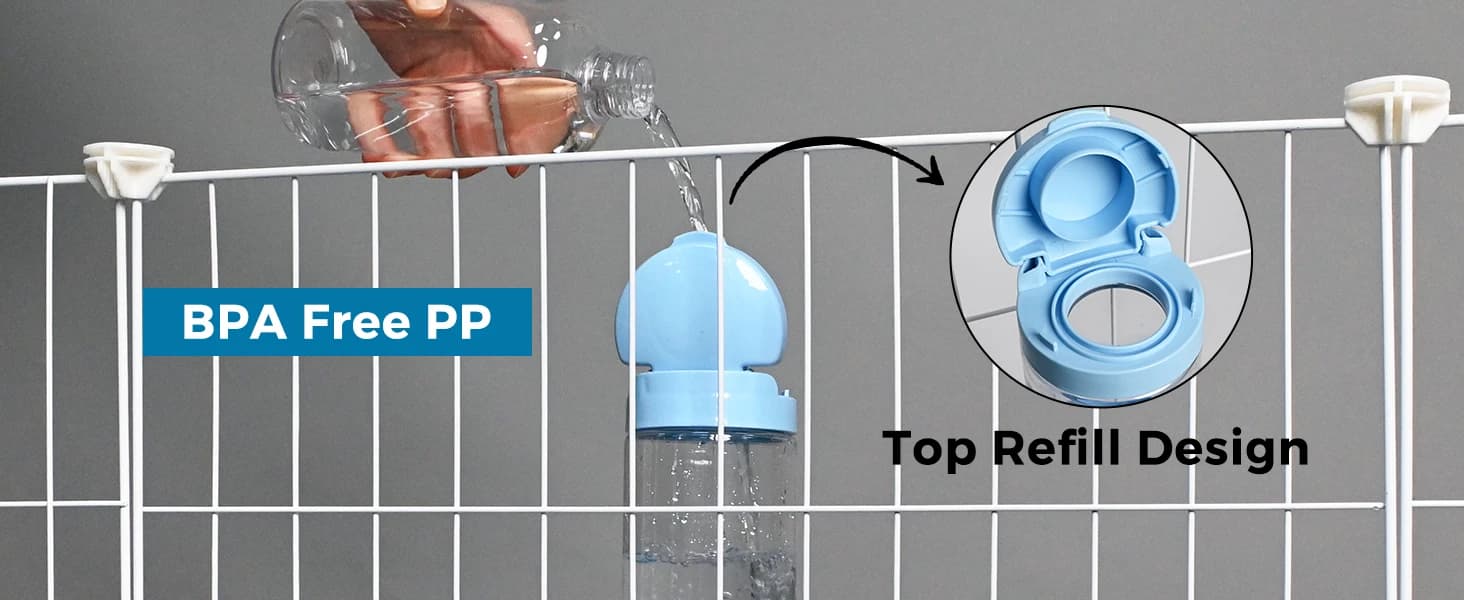 Top Fill Small Animal Water Bottle — 23 oz BPA-Free — product details