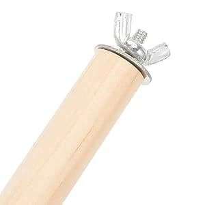 5pcs Wood Bird Perches — Parrot Cage Stand Pole Natural Wood Pet Bird Perch Stick Climbing Branch Rod Parrot — product details
