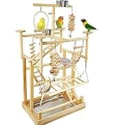 Natural Wood Bird Toys Playground — collection imagery