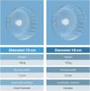 Silent Hamster Wheel — 6.7in Exercise Wheel for Gerbil