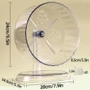 Silent Hamster Exercise Wheel,9.5 Inch Quiet Spinner Syrian Hamster Running Wheel
