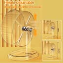 Silent Hamster Exercise Wheel,9.5 Inch Quiet Spinner Syrian Hamster Running Wheel
