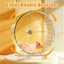 Silent Hamster Exercise Wheel,9.5 Inch Quiet Spinner Syrian Hamster Running Wheel