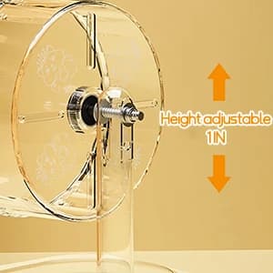 Silent Hamster Exercise Wheel,9.5 Inch Quiet Spinner Syrian Hamster Running Wheel — collection imagery