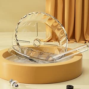 Silent Hamster Exercise Wheel,9.5 Inch Quiet Spinner Syrian Hamster Running Wheel — collection imagery