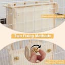 Wooden Guinea Pig Hay Feeder — Large Hanging Rabbit Rack