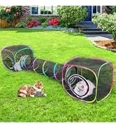 Wooden Guinea Pig Hay Feeder — Large Hanging Rabbit Rack — collection imagery