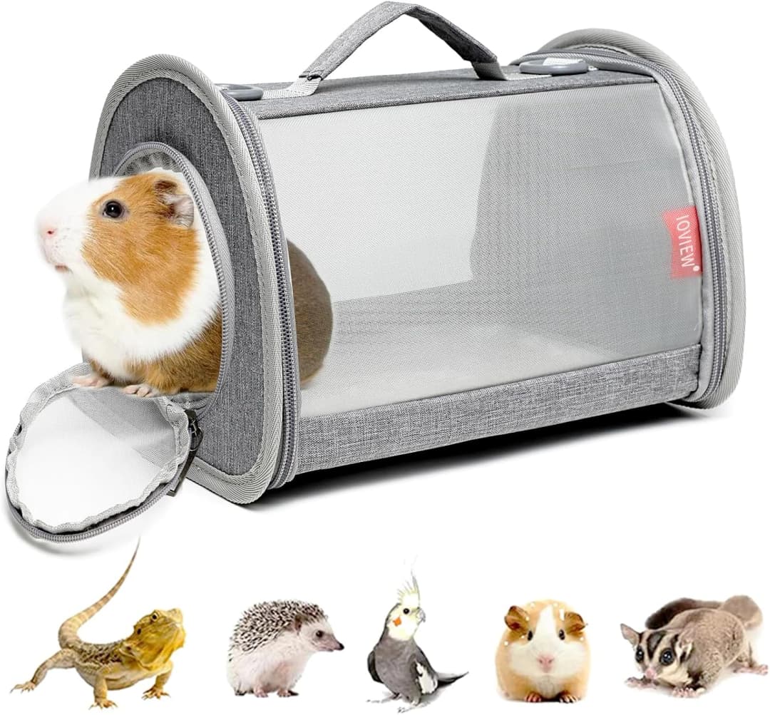 Guinea Pig Carrier Travel — Small Animal Carrier Bag Lizard Bird Rabbit Carrier Cage Squirrel Breathable Bag