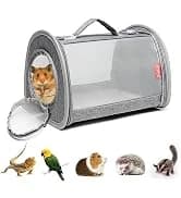 Guinea Pig Carrier Travel — Small Animal Carrier Bag Lizard Bird Rabbit Carrier Cage Squirrel Breathable Bag — collection imagery