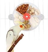 Bird Swing Colorful Rope Perch Climbing Toy for Parrots (M 10.4inch) — collection imagery