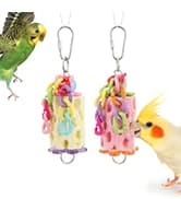 Bird Swing Colorful Rope Perch Climbing Toy for Parrots (M 10.4inch) — collection imagery