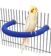 Bird Swing Colorful Rope Perch Climbing Toy for Parrots (M 10.4inch) — collection imagery