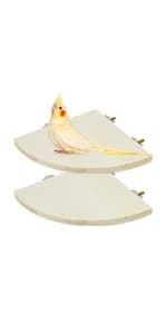 Bird Swing Colorful Rope Perch Climbing Toy for Parrots (M 10.4inch) — product details