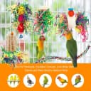 Bird Shredding Foraging Toys Parakeet Toy Chewing Hanging Toy Shredded Paper Bird Cage Accessories Bird Rope