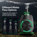 800GPH Submersible Fountain Water Pump for Pond — Aquarium