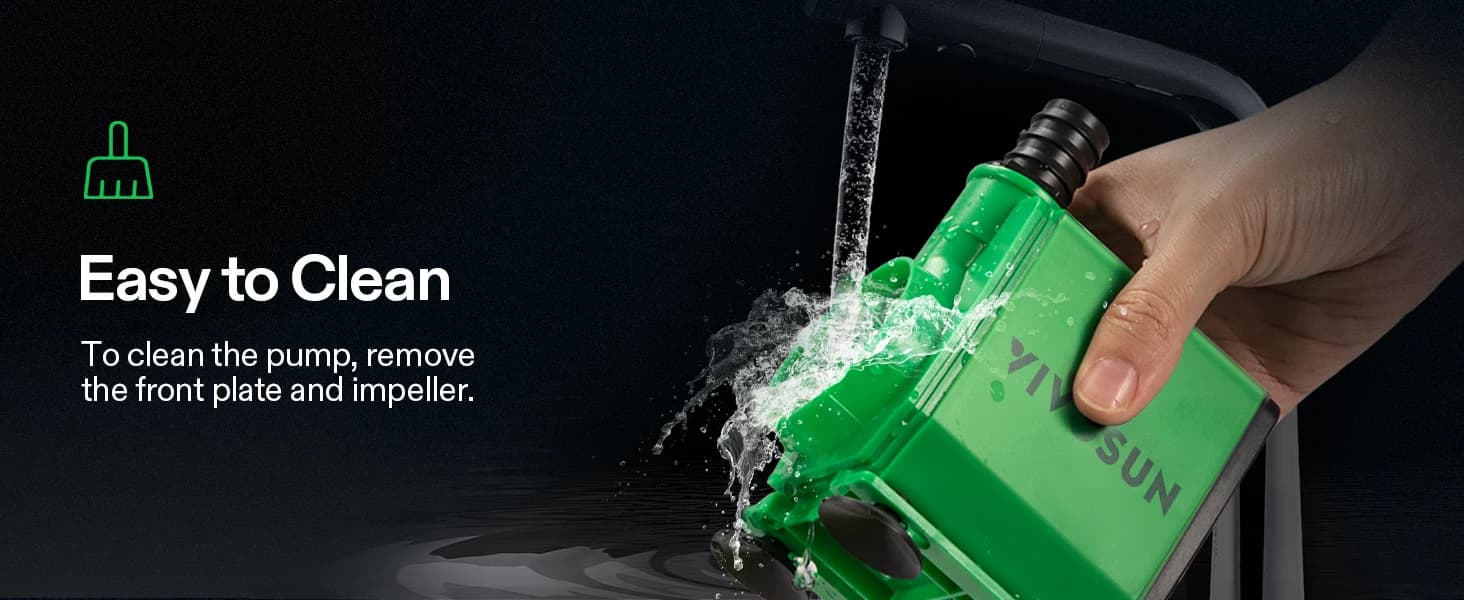 800GPH Submersible Fountain Water Pump for Pond — Aquarium — collection imagery