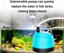 210GPH Submersible Water Pump Ultra Quiet (780L/H,15W),Bottom Suction Aquarium Pump with 2 Nozzles,5.6ft Lift