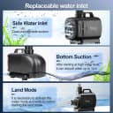 2-in-1 1060GPH Submersible Pump 65W