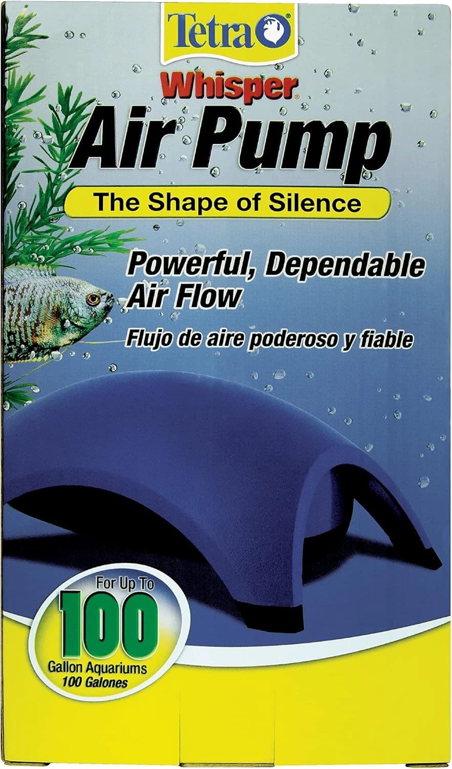 Whisper Air Pump 60 To 100 Gallons — For Aquariums