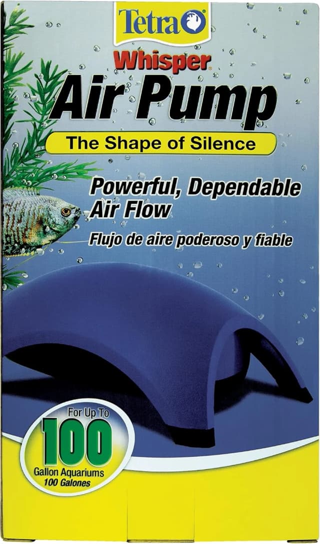 Whisper Air Pump 60 To 100 Gallons — For Aquariums