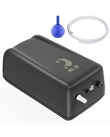 Aquarium Air Pump Dual Outlet Fish Tank Aerator with Accessories for 5-200 Gallon Tank — collection imagery