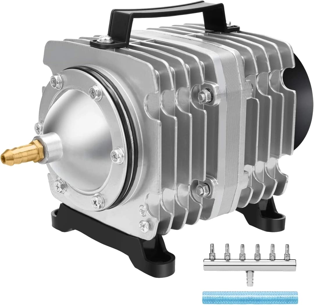 Aquarium Air Pump Commercial Air Pump with Aluminum Housing