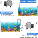 Aquarium Air Pump Commercial Air Pump with Aluminum Housing
