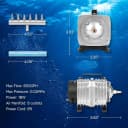 Aquarium Air Pump Commercial Air Pump with Aluminum Housing