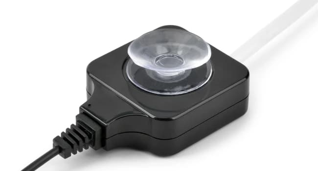 Nano Silent Aquarium Air Pump — Black — Strong Suction Cup