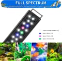 LED Aquarium Light Full Spectrum for — 18 Inch to 24 Inch Fish Tank Light Fresh Water