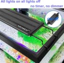 LED Aquarium Light Full Spectrum for — 18 Inch to 24 Inch Fish Tank Light Fresh Water