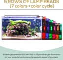 42W 24/7 Lighting Aquarium LED Light