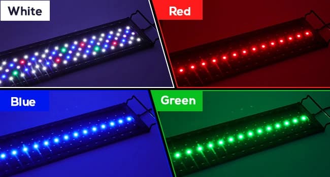 42W 24/7 Lighting Aquarium LED Light — AQUARIUM LED LIGHT CONTROLLER (DIY Mode - Color)