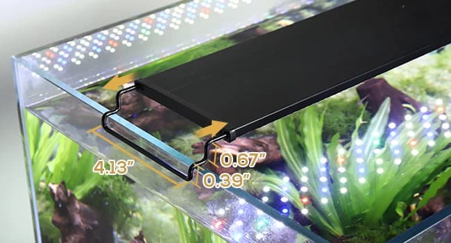 42W 24/7 Lighting Aquarium LED Light — Rendering index — 85