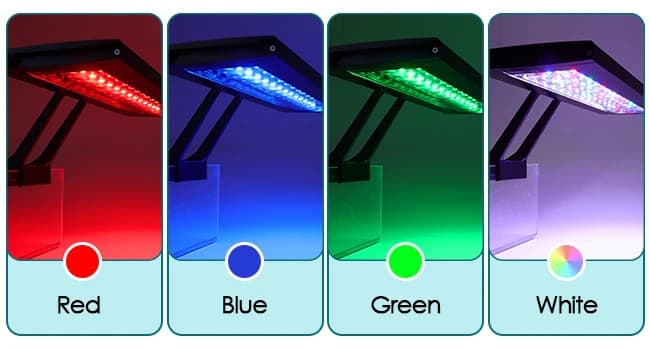 Clip On 24/7 Lighting Aquarium LED Light — AQUARIUM LED LIGHT CONTROLLER (DIY Mode - Color)