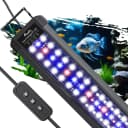 11W Aquarium LED Light for 12 to 18 Inch Fish Tanks Extendable Fish Tank Light with Full Spectrum Brilliant