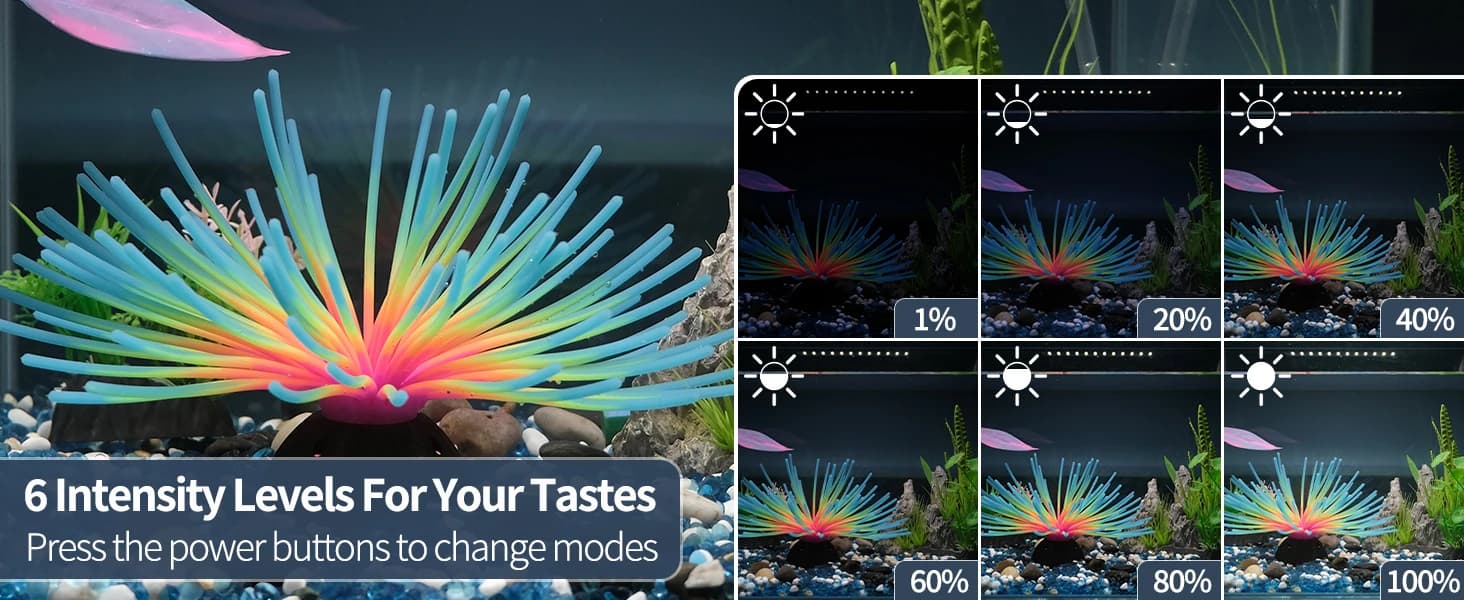 11W Aquarium LED Light for 12 to 18 Inch Fish Tanks Extendable Fish Tank Light with Full Spectrum Brilliant — collection imagery