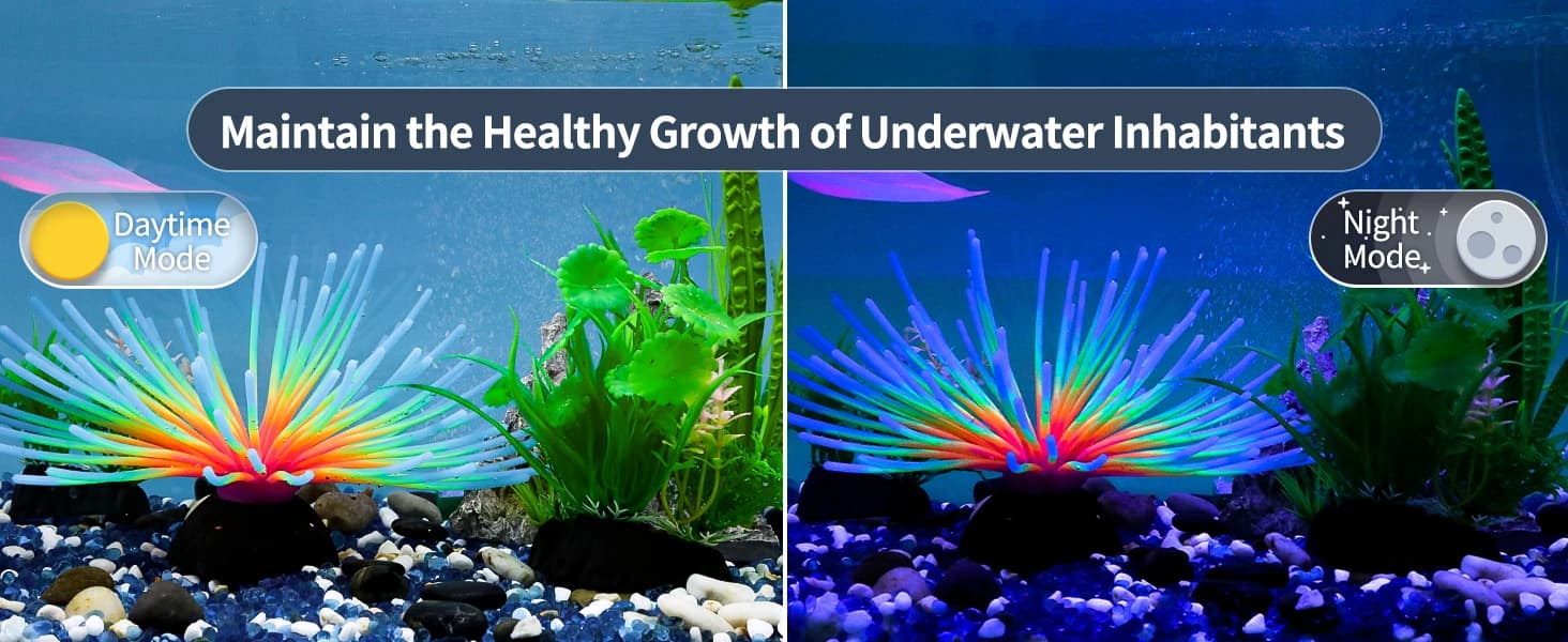 11W Aquarium LED Light for 12 to 18 Inch Fish Tanks Extendable Fish Tank Light with Full Spectrum Brilliant — product details