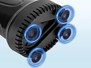 400 GPH Quick Water Change Aquarium Pump Submersible Fountain Water Pump Fish Tank Pond Drain Transfer Pump — Partial Submersible