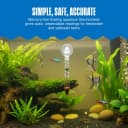 Therma-Temp Floating Aquarium Thermometer - Easy to Read - Temperature Gauge with Optional Suction Cup and