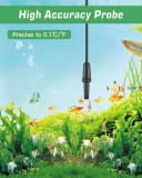 Petbank LCD Digital Aquarium Thermometer — Fish Tank Water Terrarium Temperature