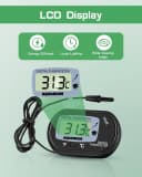Petbank LCD Digital Aquarium Thermometer — Fish Tank Water Terrarium Temperature
