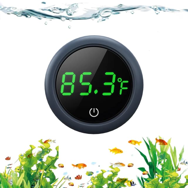 Aquarium Thermometer Digital — Highly Accurate Fish Tank Thermometer