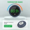Aquarium Thermometer Digital — Highly Accurate Fish Tank Thermometer